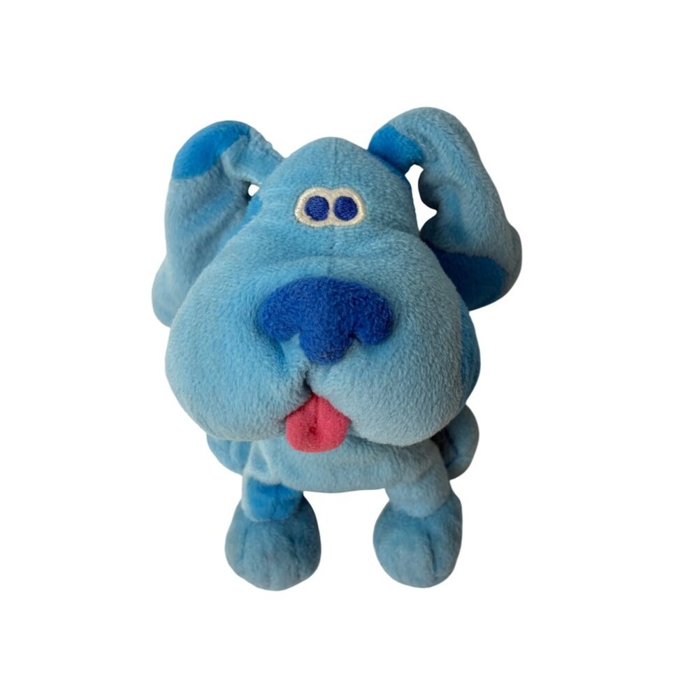 Blues Clues 7” Blue Puppy Dog Nickelodeon Plush Stuffed Animal Toy
